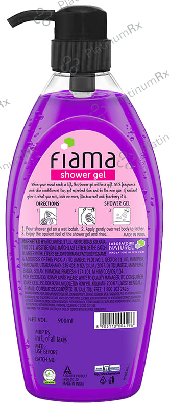 Fiama Blackcurrant & Bearberry Family Pack Shower Gel