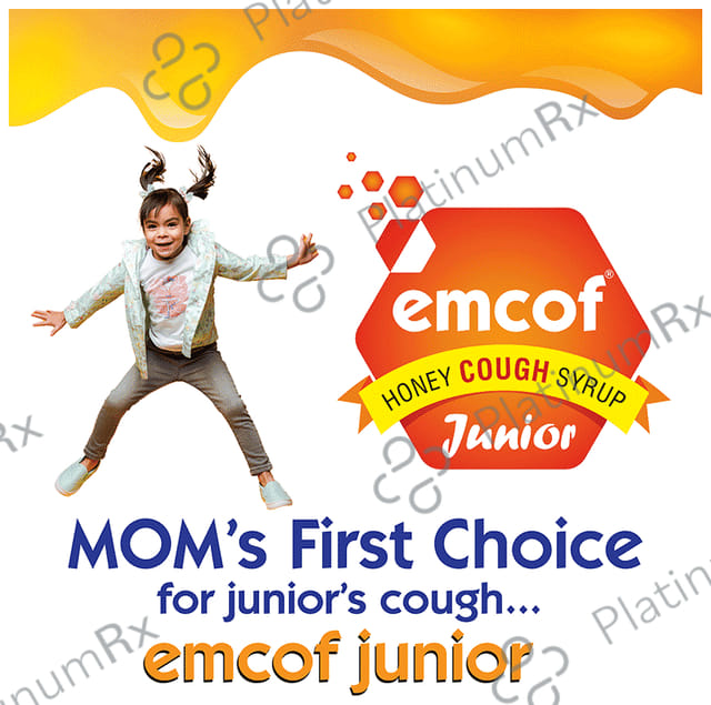 Medopharm Wellness Emcof Herbal Cough Syrup for Kids