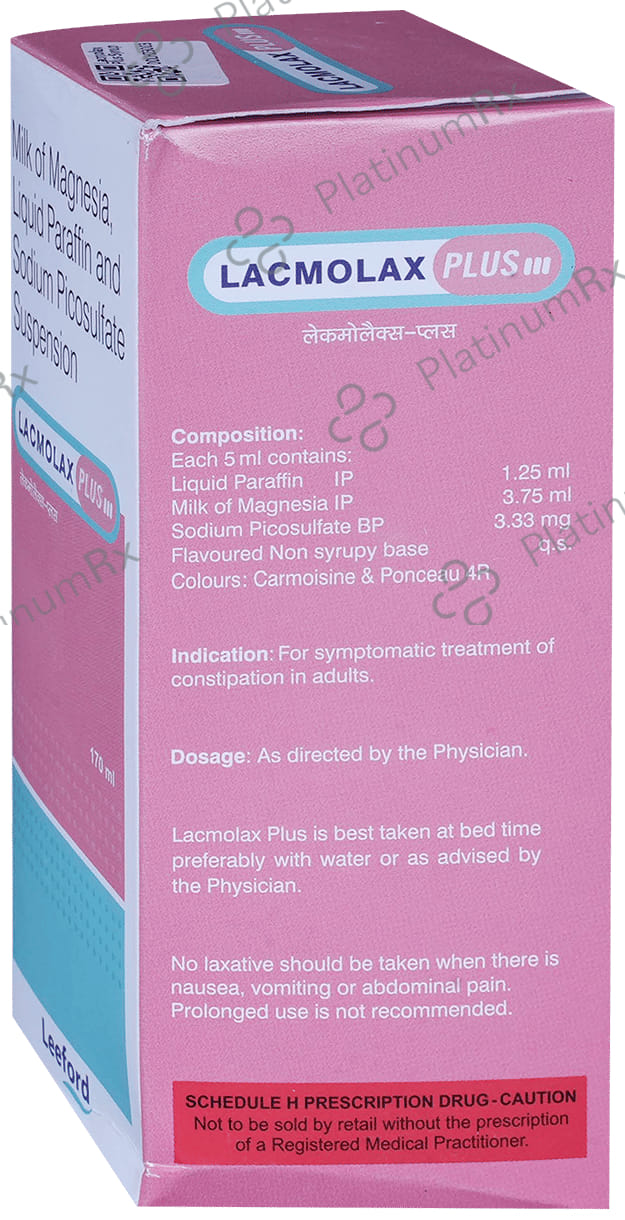 Lacmolax Plus Suspension 170ml