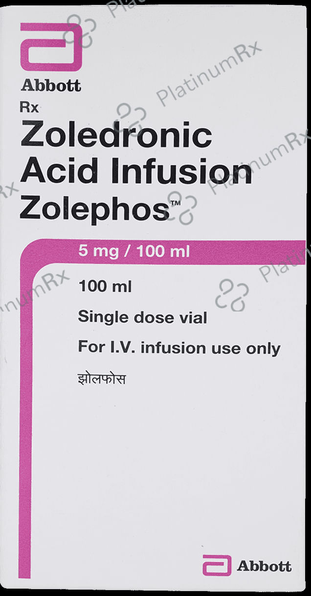 Zolephos 5mg Infusion 100ml