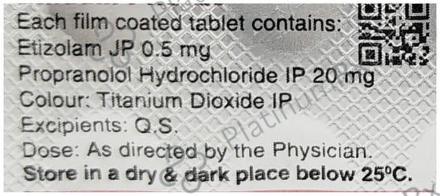 Etilaam Pro 20mg Tablet 15s