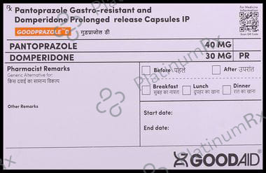 Goodprazole D 30/40mg Capsule PR 10s
