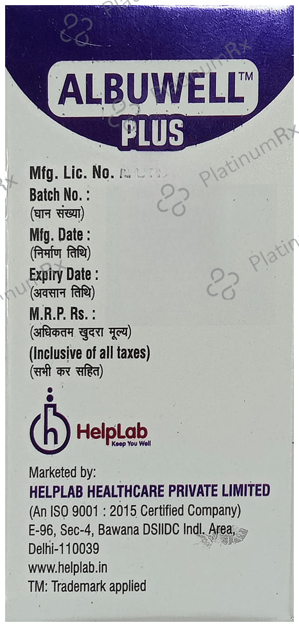 Albuwell Plus Syrup 10ml