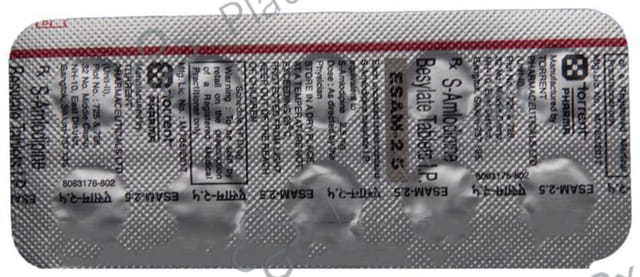 Esam 2.5mg Tablet 10s