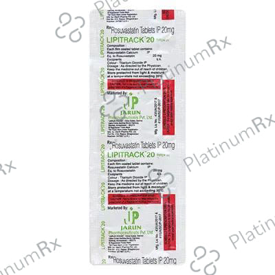 Lipitrack 20mg Tablet 10s