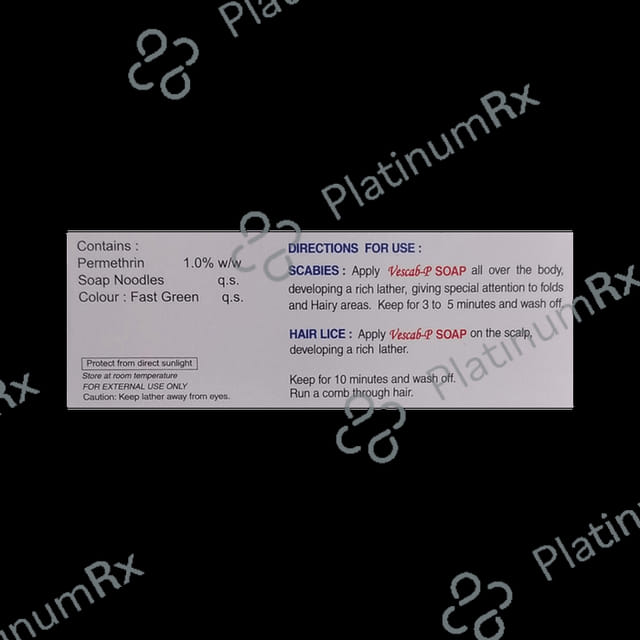 Vescab-P Medicated Soap