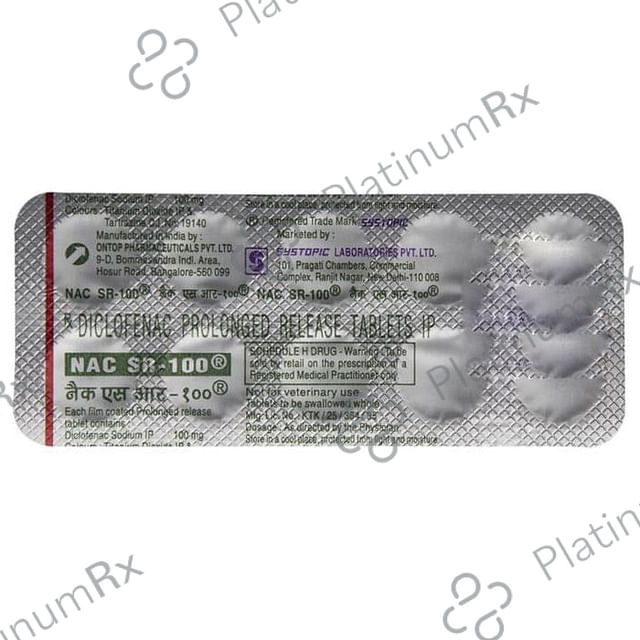 NAC SR 100mg Tablet 10s