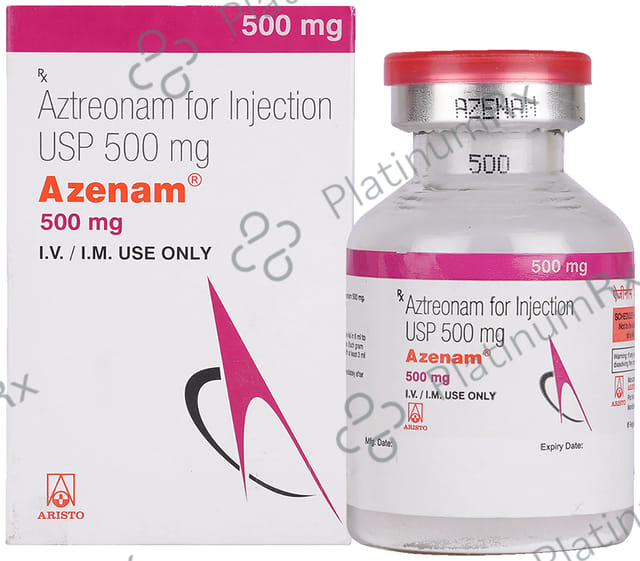 Azenam 500mg Injection 10ml