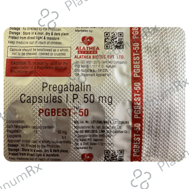 Pgbest 50 Capsule