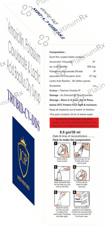 Trubid-CV-DDS Dry Syrup