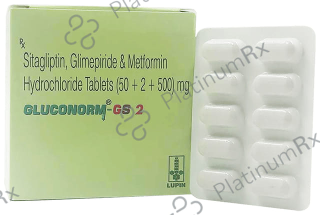 Gluconorm Gs 2 Tablet 10s