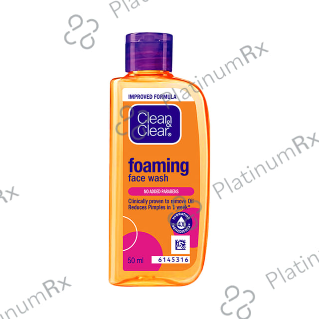 Clean & Clear Foaming Face Wash 50ml