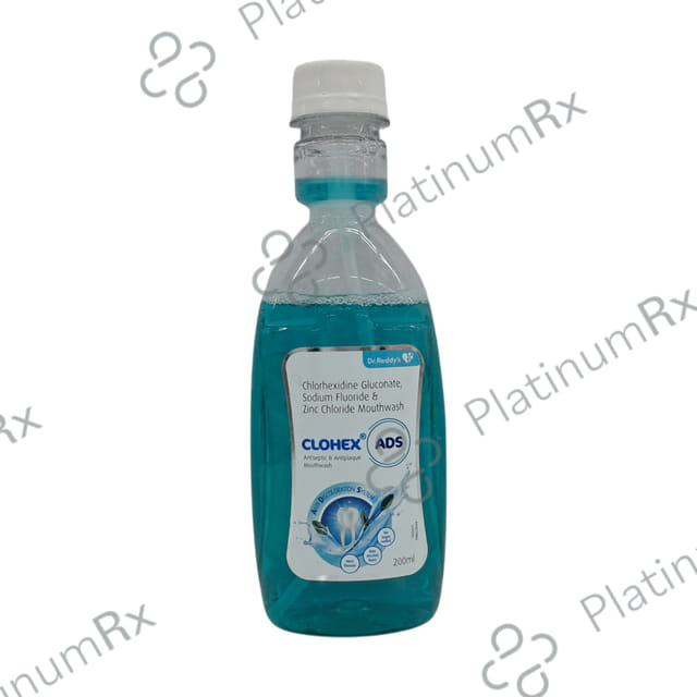 Clohex ADS Mint Sugar Free Mouth Wash 200ml
