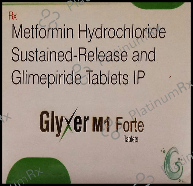 Glyxer M 1mg Forte Tablet SR 15s