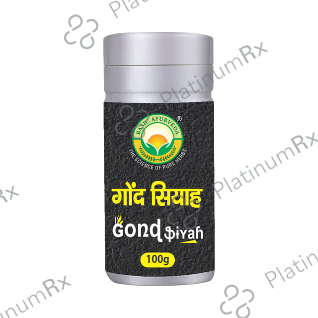 Basic Ayurveda Gond Siyah (Kala Gond) 100 gm