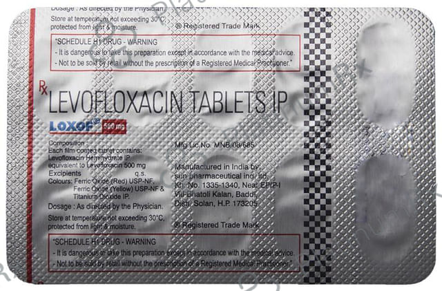 Loxof 500mg Tablet 10s