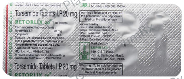 Retorlix 20 Tablet