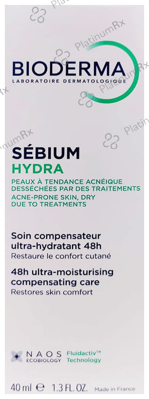 Bioderma Sebium Hydra Moisturiser 40ml