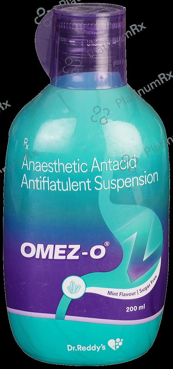 Omez O Mint Oral Suspension 200ml