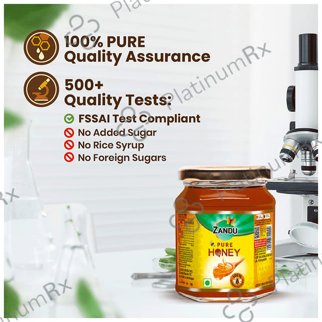 Zandu Pure Honey for Energy & Weight Management No Sugar Adulteration 250gm
