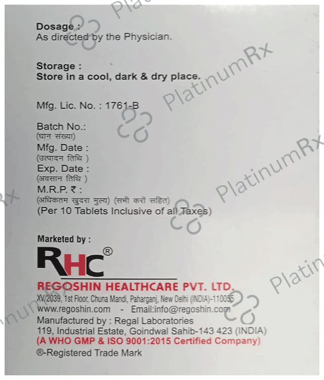 Vitareg Tablet 10s
