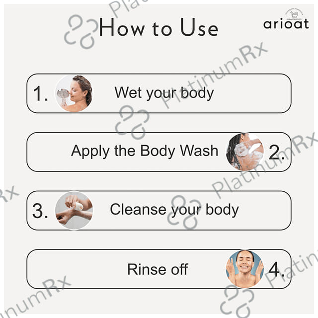Arioat Prebiotics & Super Food Daily Moisturizing Body Wash