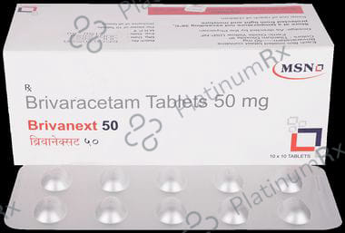 Brivanext 50mg Tablet 10s