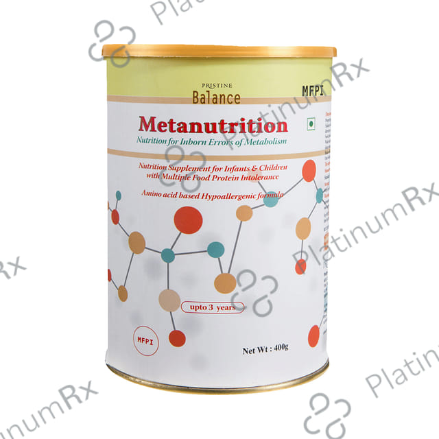 Pristine Balance Metanutrition MFPI Powder (Upto 3 Years) Unflavoured