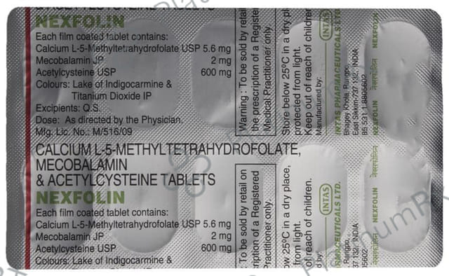 Nexfolin Tablet 10s