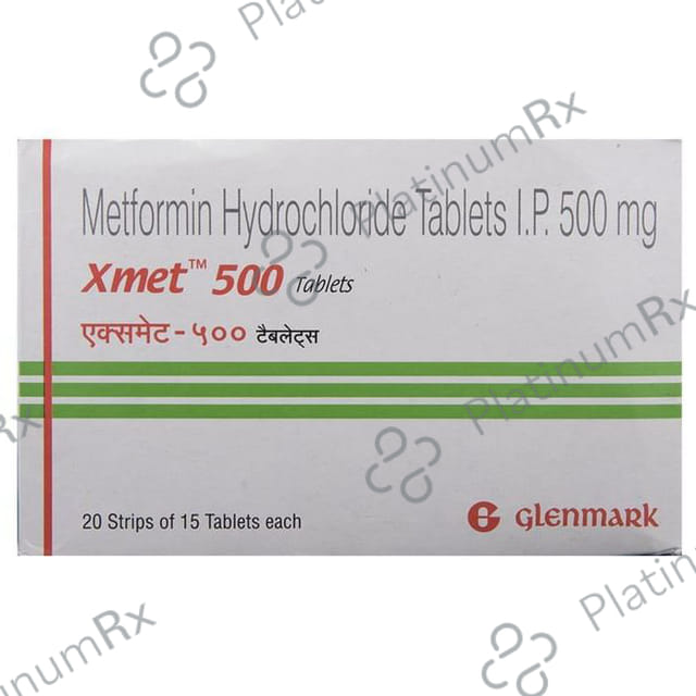 Xmet 500mg Tablet 15s