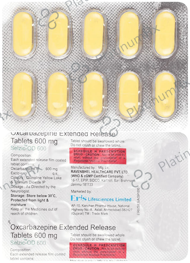 Selzic OD ER 600mg Tablet 10s