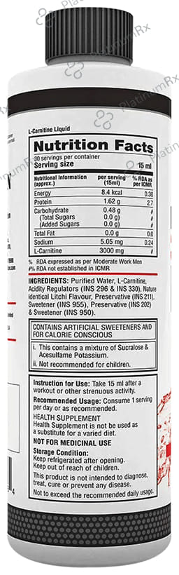 Labrada L-Carnitine 3000 Sweet Orange Liquid 450ml