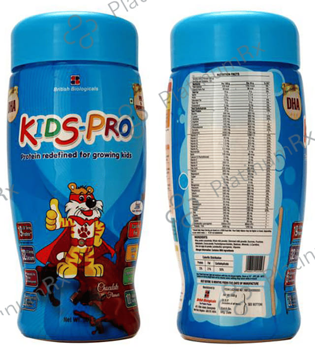 Kids Pro Protein Flavour Chocolate Powder 500gm