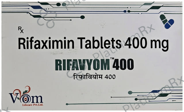 Rifavyom 400mg Tablet 10s