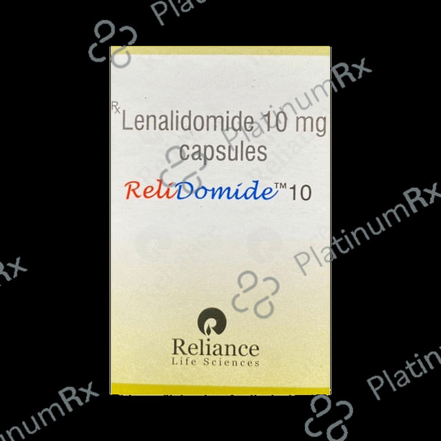 Relidomide 10mg Capsule 28s