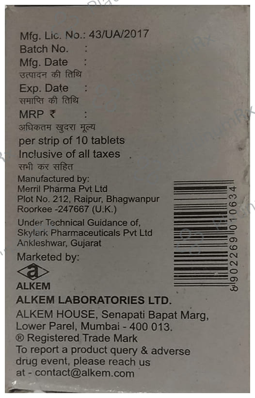 Depaxil CR 25mg Tablet 10s