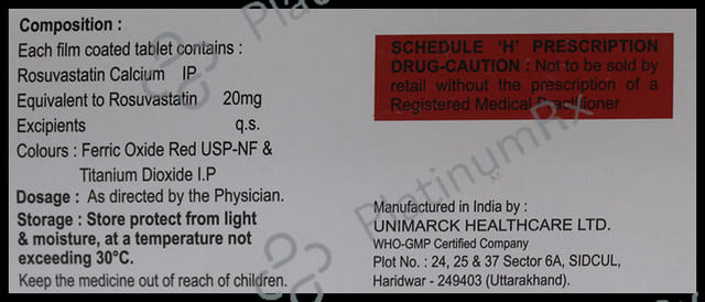 Spanvast 20 Tablet