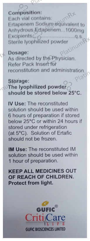 Ertafic 1gm Injection