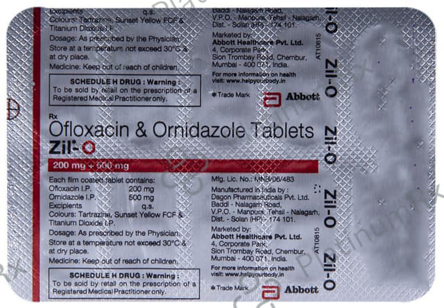 Zil O 200/500mg Tablet 10s