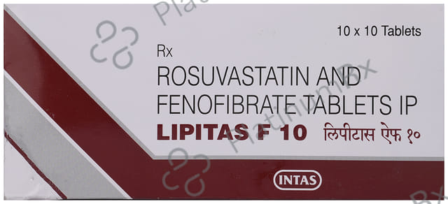 Lipitas F 160/10mg Tablet 10s