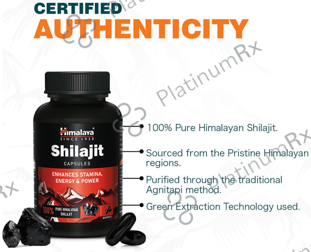 Himalaya Shilajit Capsule 60s