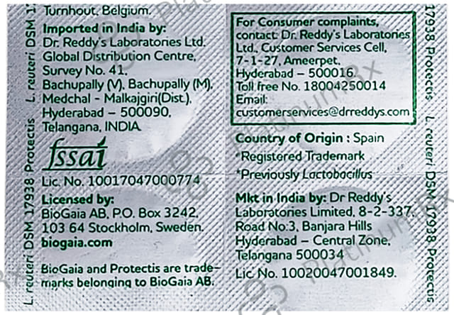Biogaia Protectis Chewable Tablet