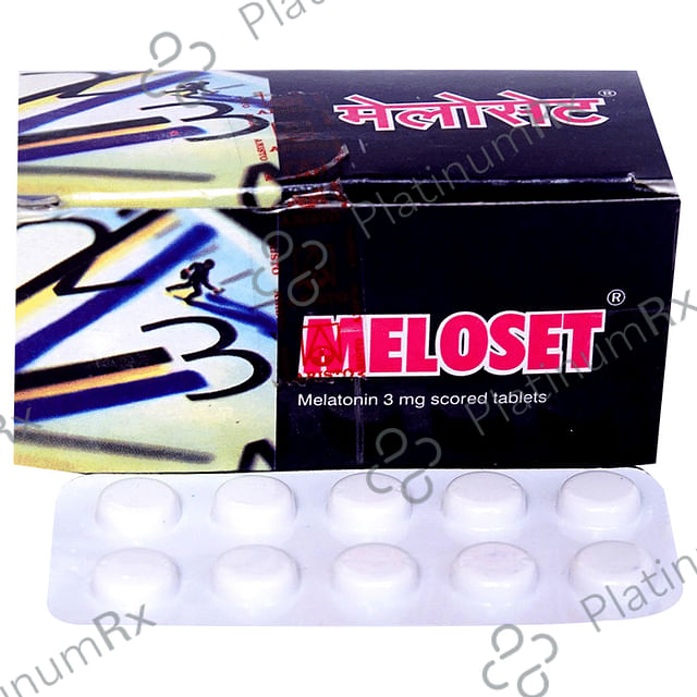 Meloset 3mg Tablet 10s