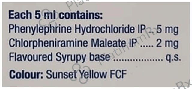 Cheston AF 2/5mg Orange Flavour Syrup 60ml