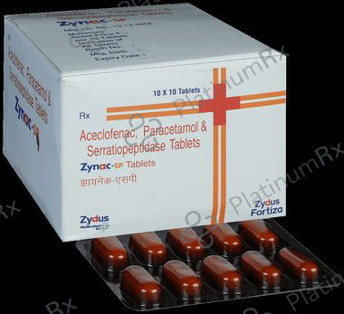 Zynac SP 100mg/325mg/15mg Tablet