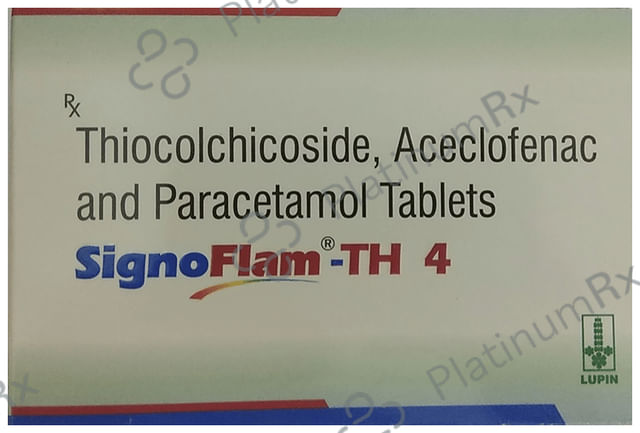 Signoflam TH 100/325/4mg Tablet 10s