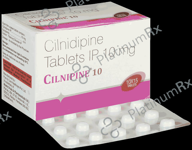 Cilnipine 10mg Tablet 15s