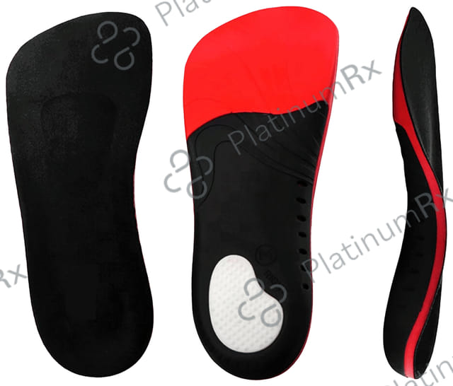 Orwalk Ren-E 27 3/4 Insole for Flat Feet, Relieves Feet Pain, Plantar Fasciitis & Heel Spurs Medium