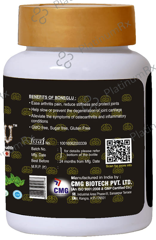 CMG Nutritions Boneglu Tablet Essential Support for Bone Health