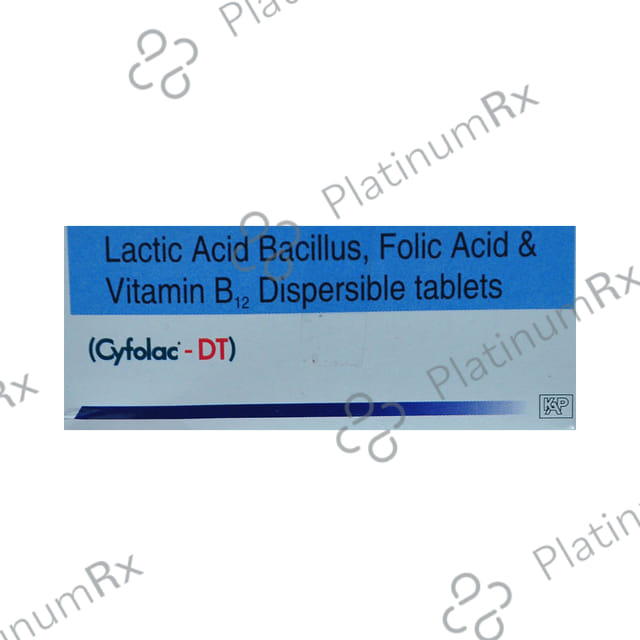 Cyfolac DT Tablet 10s